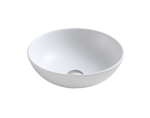 'SOFIA' GLOSSY WHITE BASIN