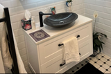PLYWOOD HAMPTON 750 WALL HUNG VANITY WITH CERAMIC TOP