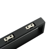 MIRO SQUARE BAR HAND TOWEL HOLDER - MATTE BLACK - Bathroom Clearance