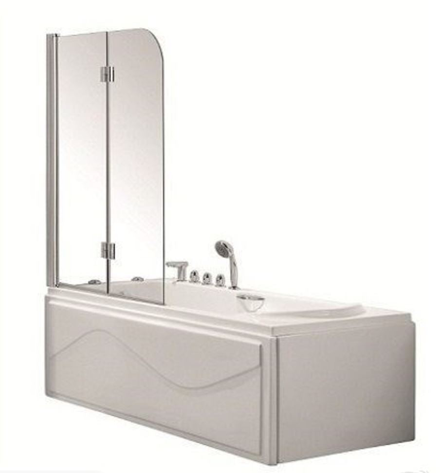 SHOWER OVER BATH SCREEN - TWO PANELS