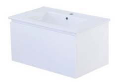 PLYWOOD COBOLT 750 W/H 1 DWR CAB WHITE GLOSS With Ceramic top