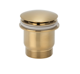 UNIVERSAL POP UP WASTE - BRUSHED GOLD