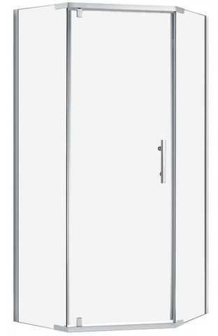 ANGLE  1000x1000 FRAMELESS SHOWER