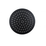 ROUND RAIN SHOWER COLUMN - MATTE BLACK - Bathroom Clearance
