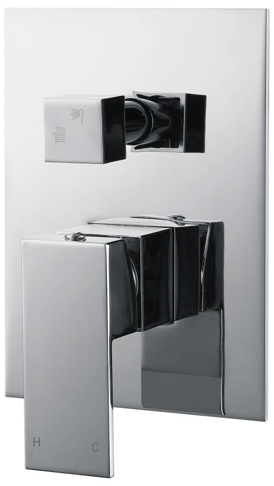 Diverter Shower Mixer Square - Bathroom Clearance